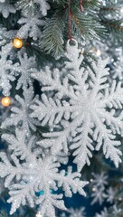 Christmas snowflakes