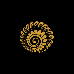 logo ornament icon vector vintage