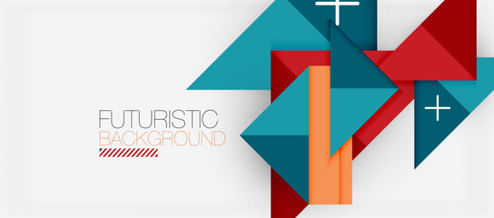 Triangle Vector Background Illustration For Wallpaper, Banner, Background, Card, Book Illustration, landing page