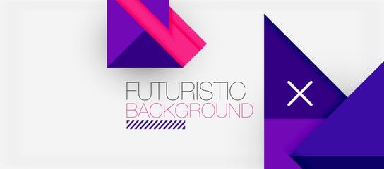 Triangle Vector Background Illustration For Wallpaper, Banner, Background, Card, Book Illustration, landing page