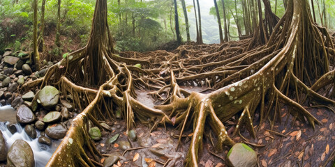 The Darien Gap swamp