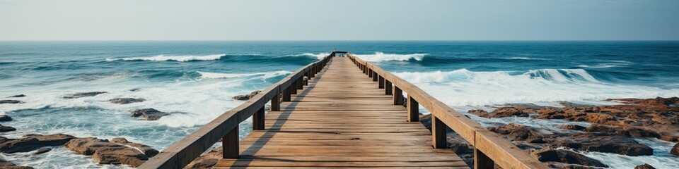 bridge over the ocean