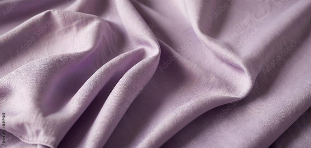 Poster a close up view of a purple fabric with a slight pattern on the top of the fabric, with a slight pat