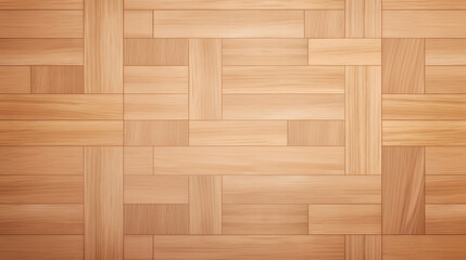 Fototapeta premium laminate parquet floor texture background. Generative AI.