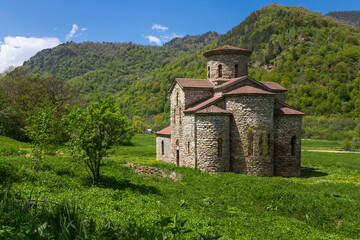 Middle Zelenchuk temple in Arkhyz