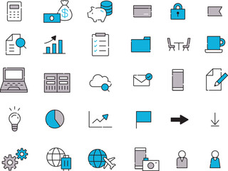 ビジネス　アイコン　セット