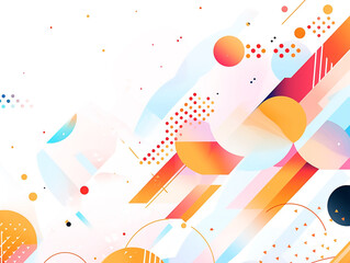 Abstract Futuristic Background Illustration Template