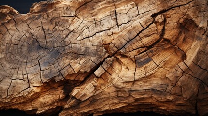 Nature's masterpiece of rugged mountain, adorned with intricate cave formations and bedrock intrusions, invites us to explore wild beauty of geology through lens of erosion on close up of a log