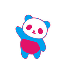 panda ntf, panda vector, teddy bear