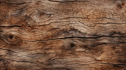 Seamless tree bark background texture closeup. Tileable panoramic natural wood oak, fir or pine...
