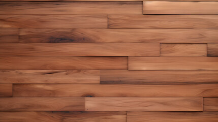 Seamless wood texture background. Tileable rustic redwood hardwood floor planks 3D rendering marble texture. Generative AI.