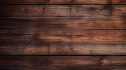 Wooden wall background. Generative AI.