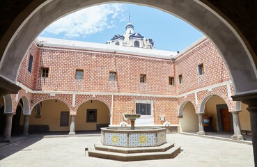 Fototapeta na wymiar The Ex-Convento of Santa Rosa in Puebla, Mexico