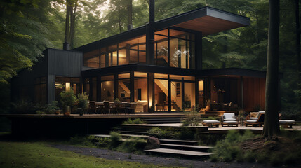 Obraz premium bridge over the river