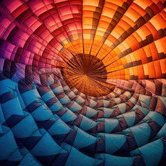 Colorful Hot Air Balloon Surface HD
