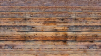 brown wood wall texture with natural patterns background. Generative AI.