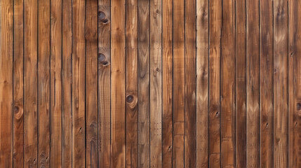 Brown wooden fence isolated on a white background that separates the objects. There are Clipping Paths for the designs and decoration. Generative AI. - obrazy, fototapety, plakaty