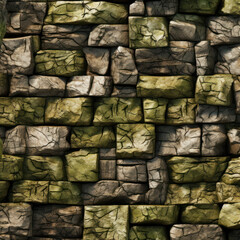 4K Textured Stone Wall