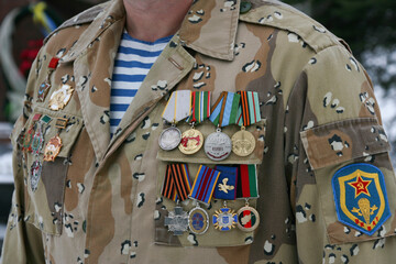 Veteran of the Airborne Forces of USSR