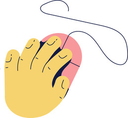 Hand Palms Gesture Illustration