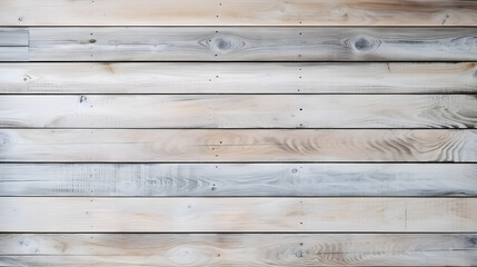 Obraz na płótnie Canvas light wood planks with natural texture, wooden retro background. Generative AI.