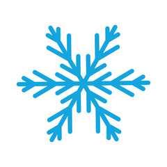 Snowflake icons. Snowflake symbols. Snow icon. Frost winter background. Snowflakes ice crystal isolated. vector design illustration.