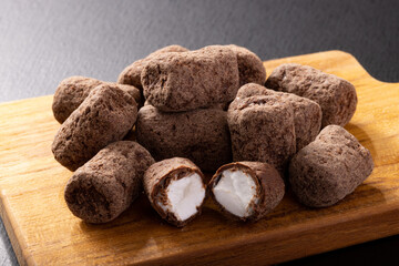 マシュマロ　チョコレート