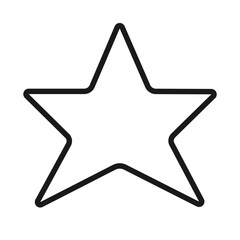 Obraz premium vector of star good for symbol
