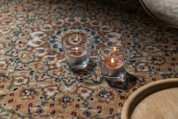 冬　キャンドル　