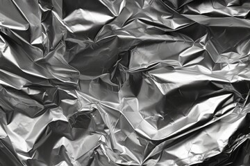 Silver tinfoil texture background