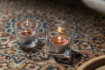 冬　キャンドル　