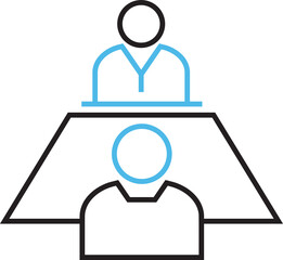 Business Meeting Icon
