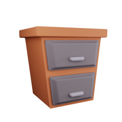 Dresser 3d Icon