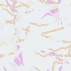 seamless hand-drawn seamless pattern with feathers