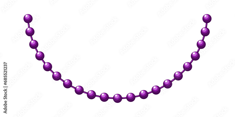 Poster mardi gras carnival beads