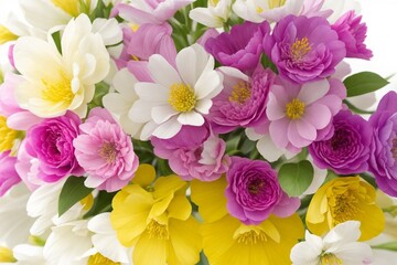 Vivid Spring Blossoms: Utilizing a Harmonious Color Palette