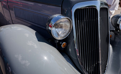 Photo of classic car.
