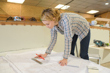 portrait of a female boat designer