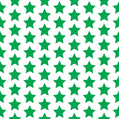 Star green pattern vector