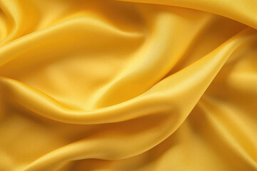 Yellow silk canvas background