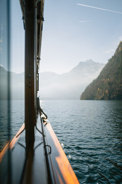 Bootfahrt auf dem K&ouml;nigssee im Herbst
