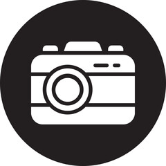 camera glyph icon