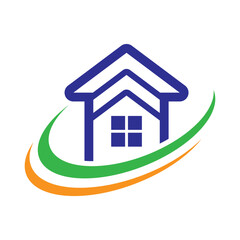 House logo images illustration