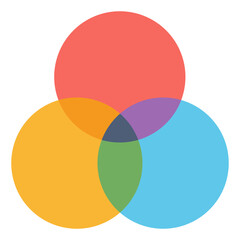 Diagram icon. Flat design. For presentation, graphic design, mobile application.