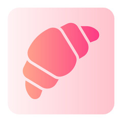 croissant gradient icon