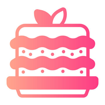 Lasagna Gradient Icon