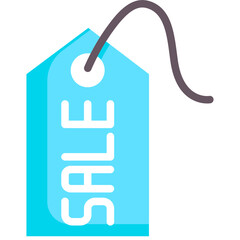 Tag icon. Flat design. For presentation, graphic design, mobile application.