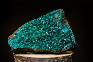 mineral Dioptase, Congo