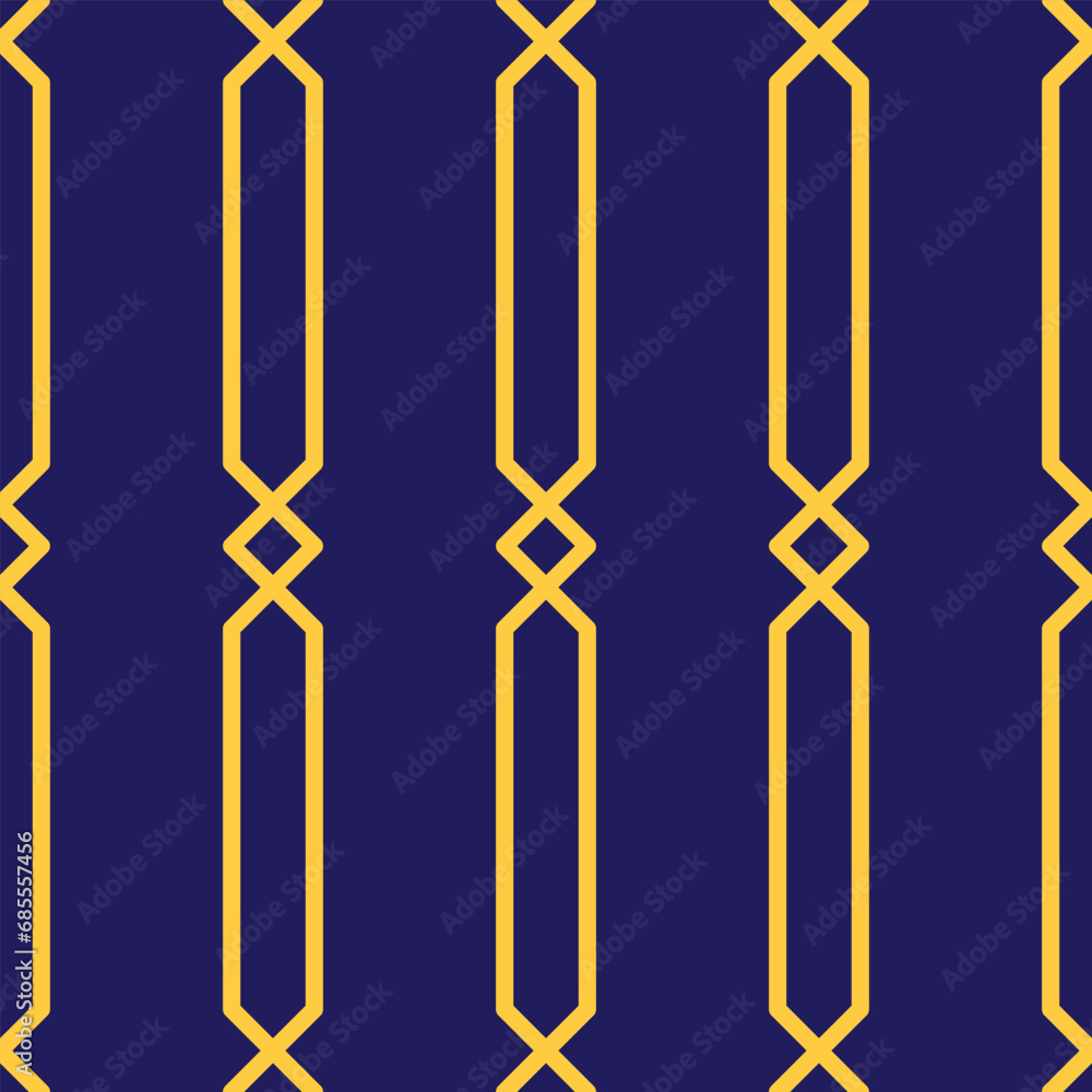 Poster vector seamless pattern with rhombuses. classic luxurious seamless pattern background.
