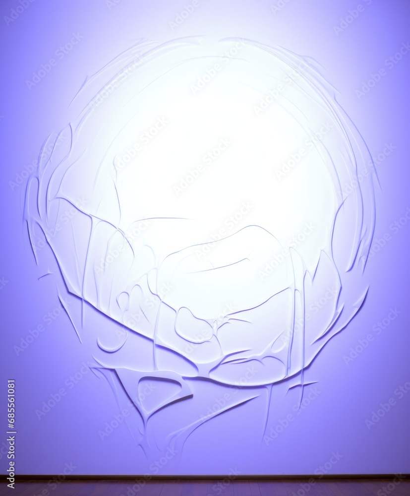 Poster a surreal abstract backdrop. generative ai.